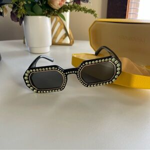 Swarovski 48MM Crystal Sunglasses